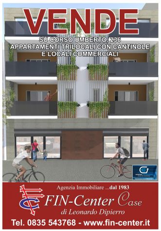Appartamenti con locali commerciali di prossima realizzazione.