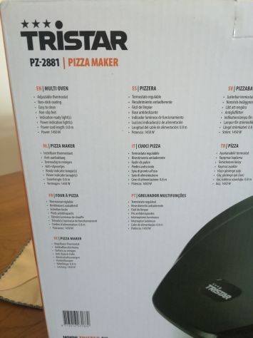 Forno per pizza TRISTAR da 1450W nuovo. - Foto 4