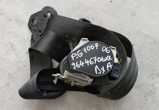 CINTURA DI SICUREZZA ANTERIORE DESTRA PEUGEOT 1007 1° Serie 96446706XX (05)