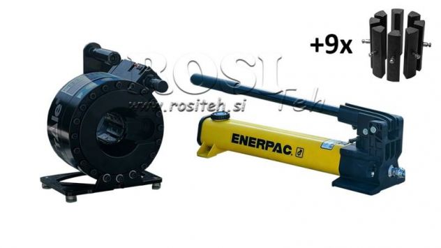 -PRESSA A MANO PORTABILE PM18F-9J (120 Tonnellate) CON MASCELLE
