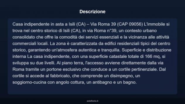 Immobile in asta di 166 m² con più di 5 locali in vendita a Isili - Foto 3
