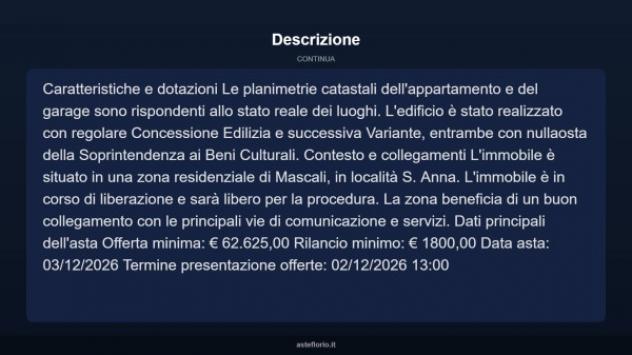 Immobile in asta di 60 m², box auto in vendita a Mascali - Foto 7