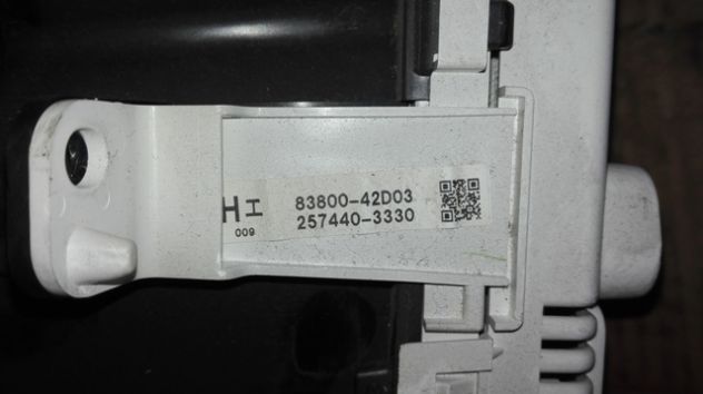 Quadro strumenti Toyota Rav4 2.2D-4D del 2008 (83800-42D03) - Foto 3