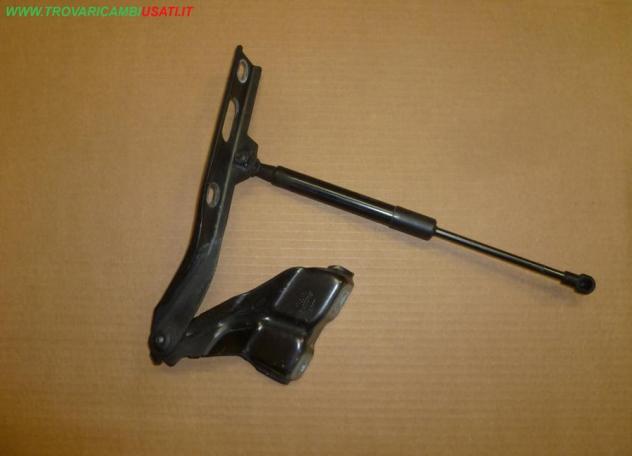 CERNIERA COFANO ANT.S. NERO MET. CON ASTA  Carrozzeria  Lamierati esterni  Cofano  Cerniera cofano  AUDI - Q5 - 01-08-2012 - 01-12-2016, AUDI - Q5 - 0
