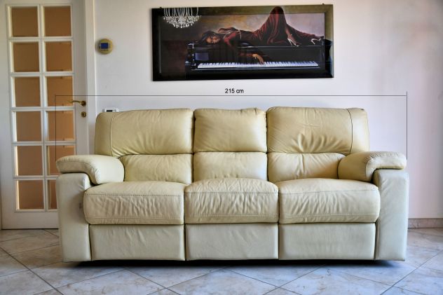 Divano in vera pelle. - Foto 6