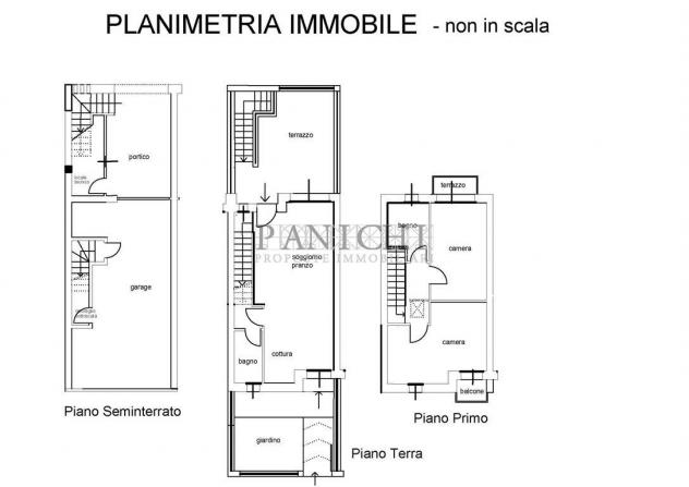 Villetta terratetto con giardino e garage - porzione centrale - Foto 20