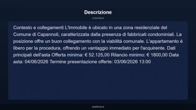Immobile in asta di 70 m², box auto in vendita a Capannoli - Foto 11