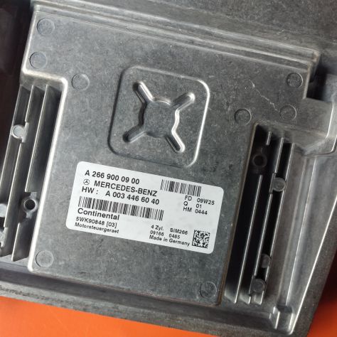 Centralina motore Continental, Mercedes-Benz, SIM266, 5WK90848 A 266 900 09 00 - Foto 3