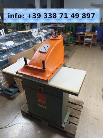 TRANCIA FUSTELLATRICE A BANDIERA ATOM G222 - Foto 7