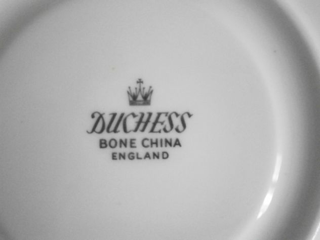 Duchess Bone China England" - Set tazzine antiche in porcellana inglese anni 30' - Foto 7