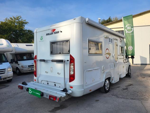 CAMPER ROLLER TEAM DUCATO SEMINTEGRALE CLIMATIZZATORE FOTOVOLTAICO WEBASTO GENERALI USATO - Foto 4