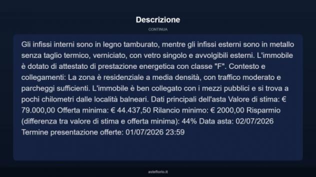 Immobile in asta di 122 m² con più di 5 locali in vendita a Valderice - Foto 15
