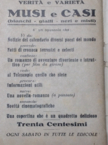 GIORNALINI DA COLLEZIONE - LOTTO DI 6 FASCICOLI ANNI 20/30/40 - Foto 8