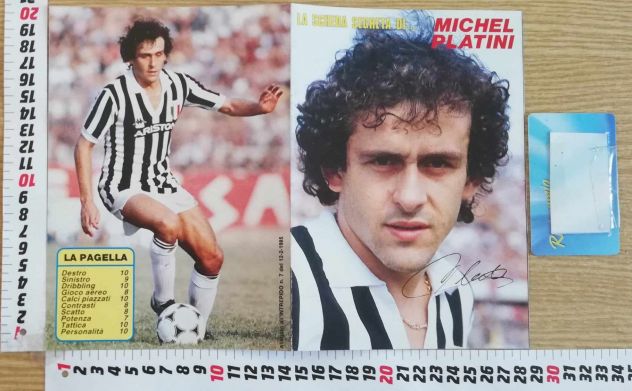 La scheda segreta di: Michel Platini - Intrepido Sport N°7 del 12-2-1985