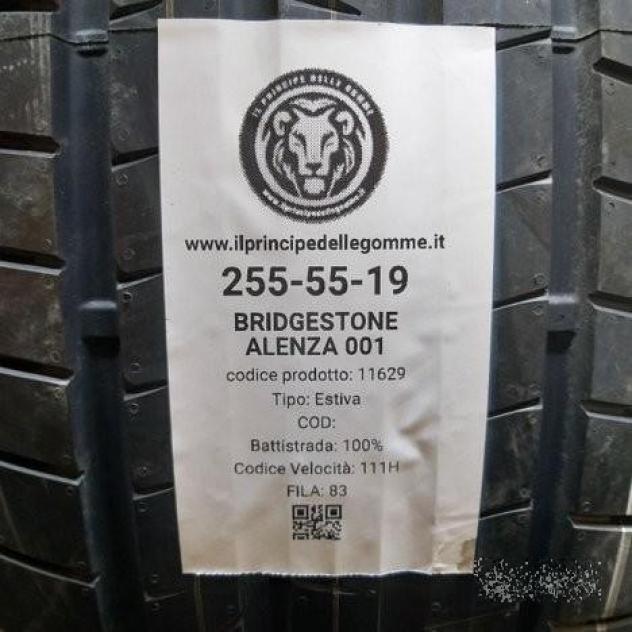 4 gomme 255 55 19 bridgestone a11629 - Foto 2