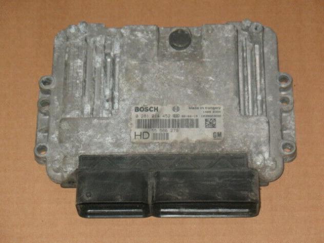 0281014452 ECU OPEL ZAFIRA B 1.9 CDTI 0281014452 55566279 HD 0 281 014 452 - Foto 3
