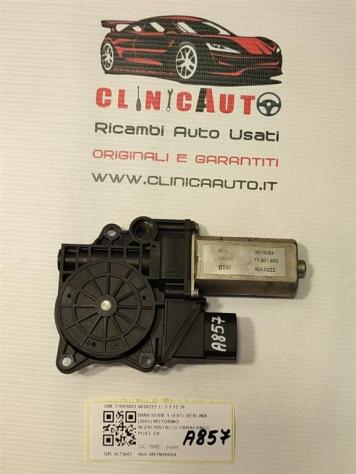 MOTORINO ALZAVETRO POSTERIORE SINISTRO BMW Serie 1 Serie (E87) 71001603 9030222 (0407)