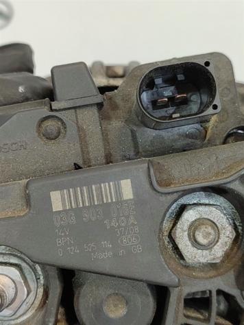 ALTERNATORE AUDI A4 Berlina 03G903016E CAG diesel 1968 (0710) - Foto 4