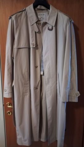 Trench da uomo Hudson Bay Beige Tg 54 Vinage anni ’80 come nuovo