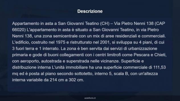 Immobile in asta di 111 m² in vendita a San Giovanni Teatino - Foto 11
