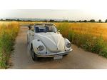 Maggiolino cabrio bianco