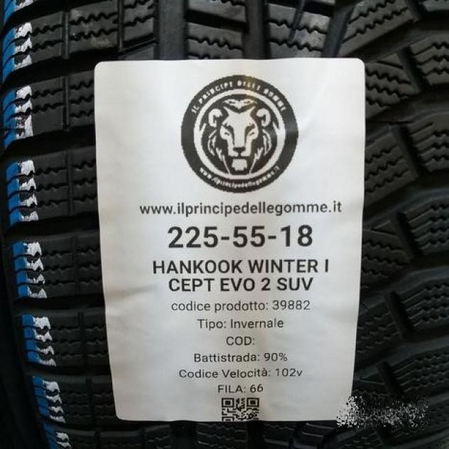 2 gomme 225 55 18 hankook a39882 - Foto 2