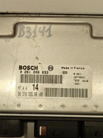 CENTRALINA MOTORE CITROEN Xsara Picasso 1° Serie 0261206633 9637839580 TU5JP/NFV benzina 1587 (9903) - Foto 3