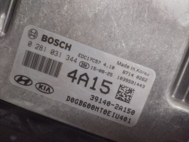 Centralina motore 0281031344 HYUNDAI i20 II (GB, IB) 391402A150 | 391402A150 |