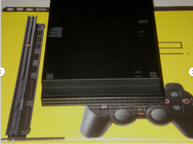 console playstation ps ps2 pal 70004 slim + giochi 2 joypad cavi demo scatolo - Foto 4