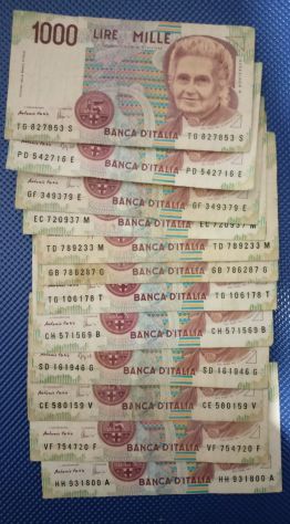 1000 Lire Maria Montessori
