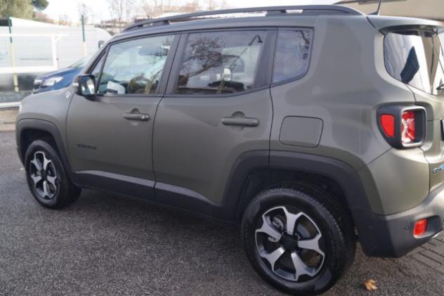 JEEP Renegade 1.3 T4 240CV PHEV 4xe AT6 Trailhawk VERDE OPACO rif. 23162781 - Foto 7