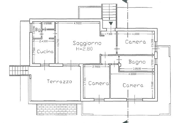 Rif. 4093 - Rapallo-Zoagli - Attico Vista Mare in villa bifamigliare con ingress - Foto 6