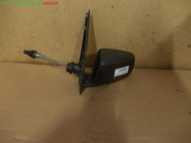 RETROVISORE EST.S.(regolazione manuale, fino al 08/2009) NERO PLASTICA MAN. FIAT PANDA (169-2Q/3U/0X)  Vetri e Retrovisori  Cristalli  Retrovisori  Re
