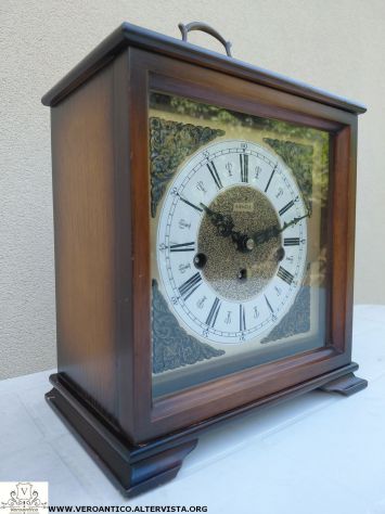 176566 Antico orologio da comò con suoneria Westminster - Foto 4