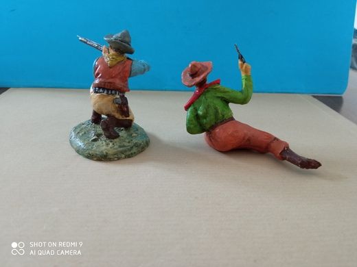 Soldatini cowboy in gesso - Foto 4