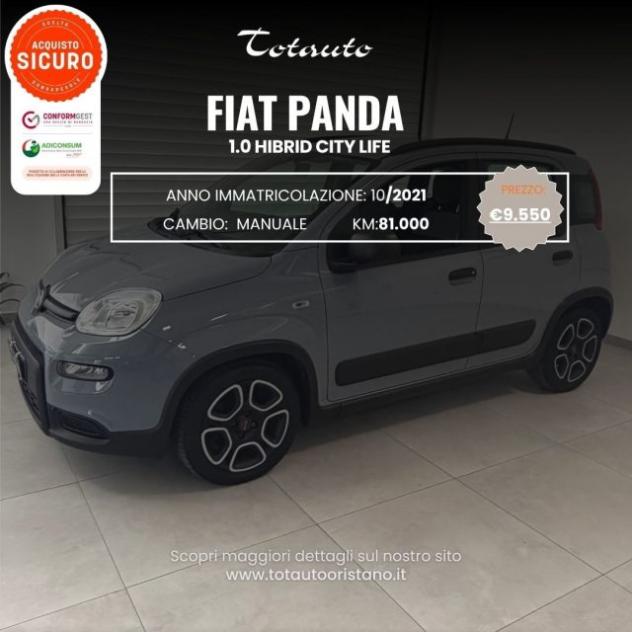 FIAT Panda 1.0 FireFly S&S Hybrid City Life rif. 23940864