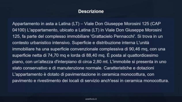 Immobile in asta di 90 m² in vendita a Latina - Foto 8