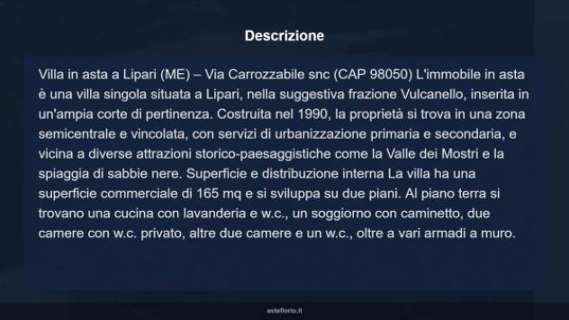 Immobile in asta di 165 m² in vendita a Lipari - Foto 13