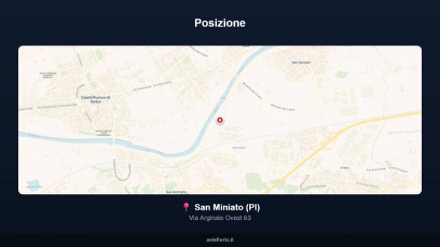 Immobile in asta di 58 m² in vendita a San Miniato - Foto 4