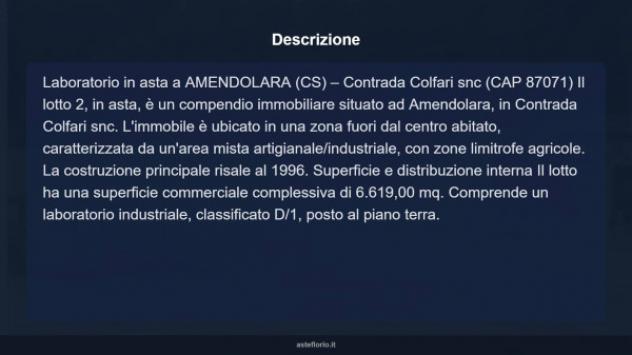Immobile in asta di 6619 m² in vendita a Amendolara - Foto 10