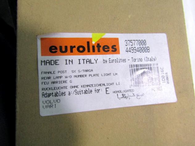37577000 FARO FANALE POSTERIORE SINISTRO EUROLITES VOLVO FH 12 FH 12/340 RICAMBIO NUOVO - Foto 6
