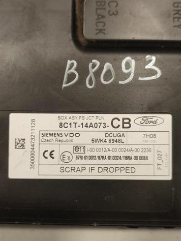 CENTRALINA BCM FORD Transit Serie 8C1T-14A073-CB H9FB diesel 2402 (0614) - Foto 2
