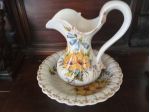 Ceramiche di Bassano firmate, decorate a mano