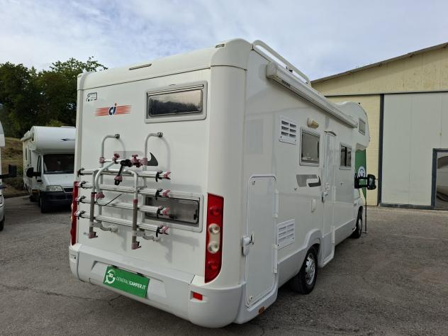 CAMPER CI DUCATO MANSARDATO 7 POSTI DINETTE LETI CASTELLO CLIMATIZZATORE FOTOVOLTAICO WEBASTO CAMPEGGIO USATI GENRALI 1757 - Foto 4
