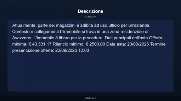 Immobile in asta di 174 m² in vendita a Avezzano - Foto 5
