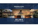 Immobile in asta di 776 m² con più di 5 locali e box auto in vendita a Gazzola