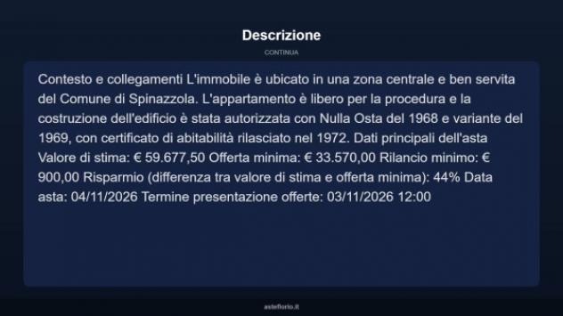 Immobile in asta di 104 m² in vendita a Spinazzola - Foto 13