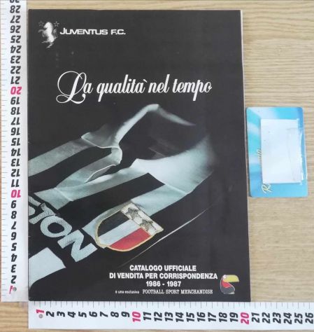 Catalogo merchandising Juventus 1986 - Foto 3