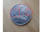 MONETA DA 10 LIRE 1981 DELLA REPUBBLICA ITALIANA con difetto di conio -