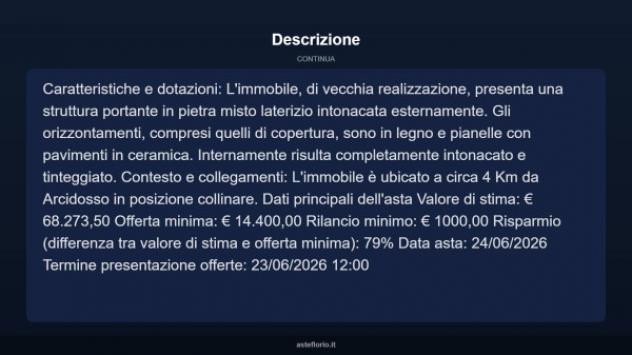 Immobile in asta di 102 m² in vendita a Arcidosso - Foto 13